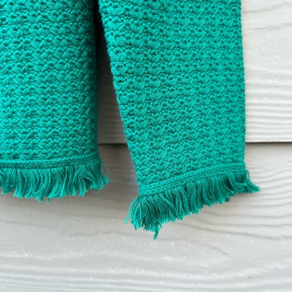 Two Bees Cashmere Cardigan Sweater Womens Size L Open Front Long Sleeves - Picture 5 of 8